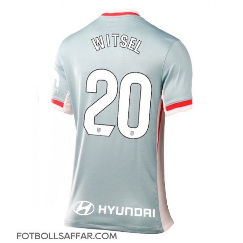 Atletico Madrid Axel Witsel #20 Bortatröja Dam 2024-25 Kortärmad